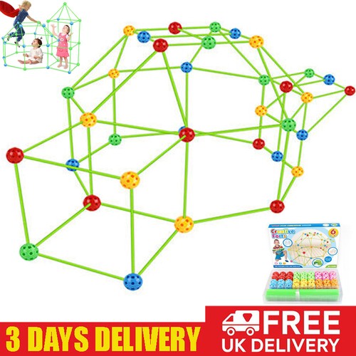 175pcs kids construction fort - 175pcs,