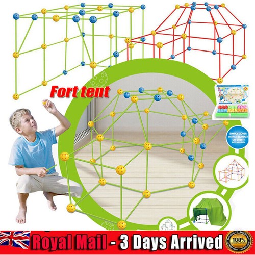 175pcs kids construction fort - 175pcs,