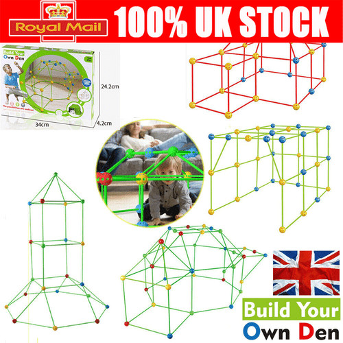 175pcs diy fort building build - diy,