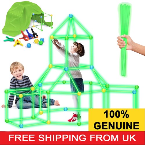 130 pcs fort building kit - pcs,