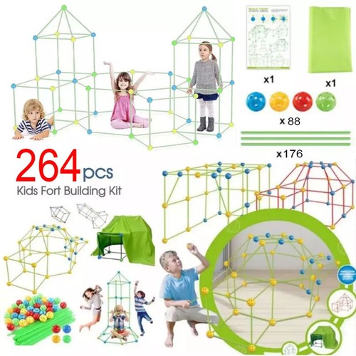 264pcs kids fort building - 264pcs,