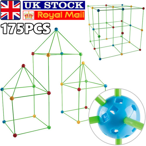 175pcs diy construction fort - diy,