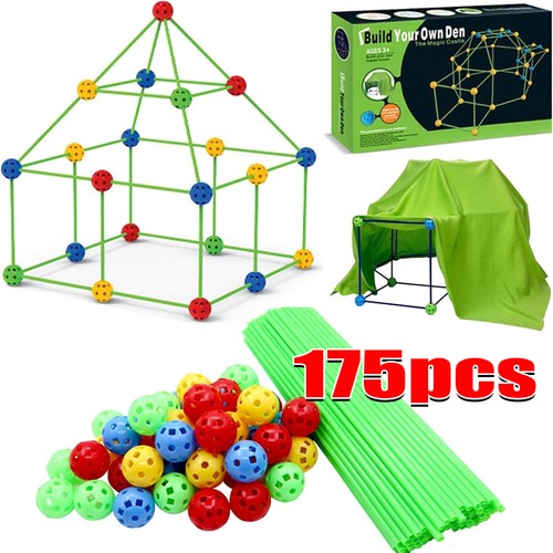 175pcs diy fort building build - 175pcs,