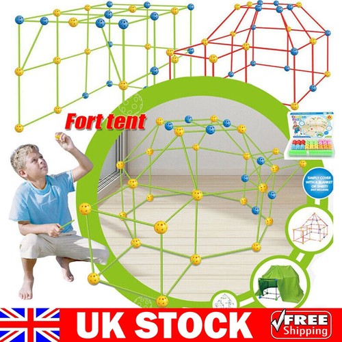 175pcs kids construction fort - 175pcs,