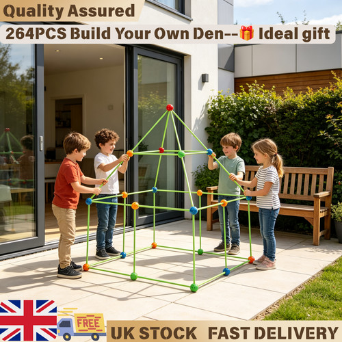 Fort building kit - fort, kids