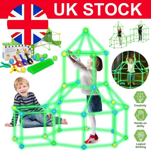 130pcs tent fort building - building, kit